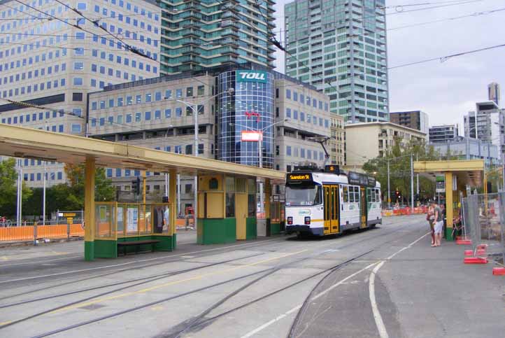 Yarra Trams class Z3 162 at the Domain Interchange